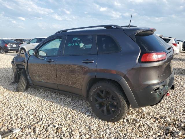1C4PJMBX1JD562416 - 2018 JEEP CHEROKEE TRAILHAWK GRAY photo 2