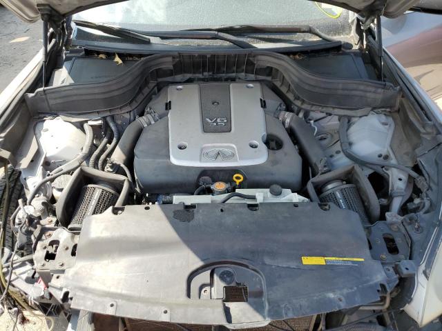 JNKAJ09F38M356566 - 2008 INFINITI EX35 BASE Արծաթագույն լուսանկար 11