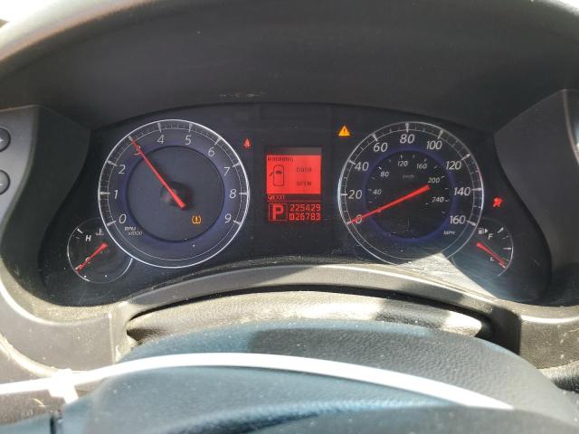 JNKAJ09F38M356566 - 2008 INFINITI EX35 BASE Արծաթագույն լուսանկար 9