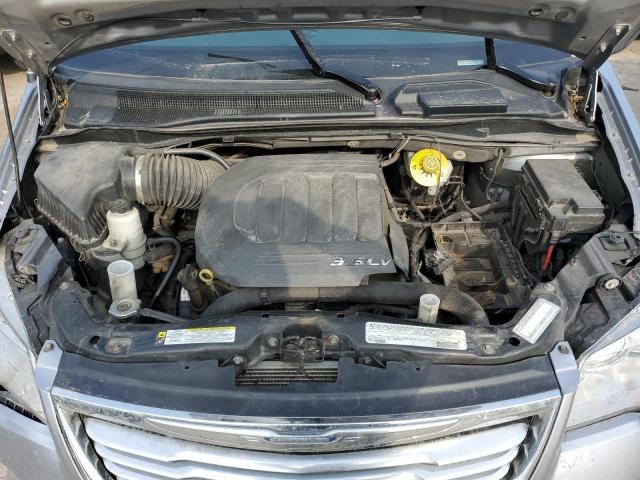 2C4RC1BG5ER195427 - 2014 CHRYSLER TOWN & COU TOURING ნაცრისფერი ფოტო 12