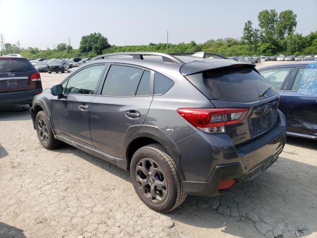 JF2GTHRC4PH231174 - 2023 SUBARU CROSSTREK SPORT GRAY photo 2