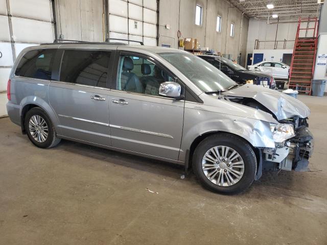 2C4RC1CG8GR174394 - 2016 CHRYSLER TOWN & COU TOURING L SILVER photo 4