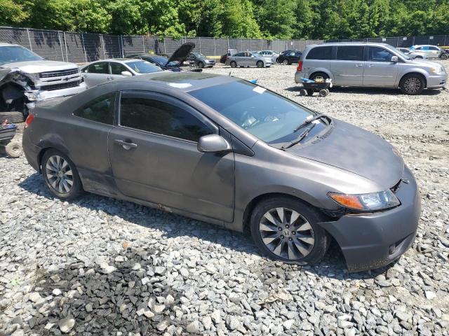 2HGFG12806H519439 - 2006 HONDA CIVIC EX GRAY photo 4