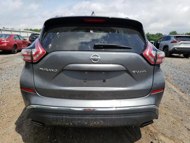 5N1AZ2MH1JN150138 - 2018 NISSAN MURANO S GRAY photo 6