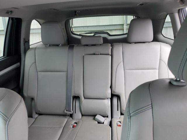 5TDJKRFH5GS242872 - 2016 TOYOTA HIGHLANDER XLE BLUE photo 10