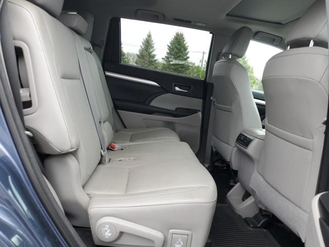 5TDJKRFH5GS242872 - 2016 TOYOTA HIGHLANDER XLE BLUE photo 11