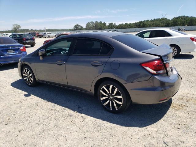 19XFB2F91EE231025 - 2014 HONDA CIVIC EXL 灰色 照片 2