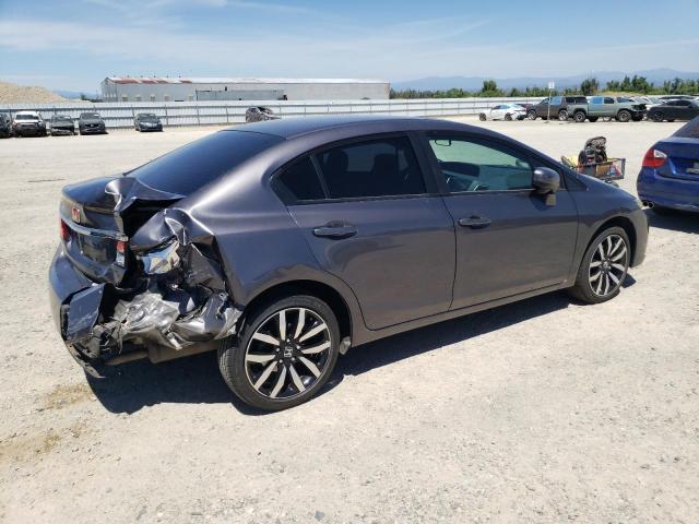 19XFB2F91EE231025 - 2014 HONDA CIVIC EXL 灰色 照片 3