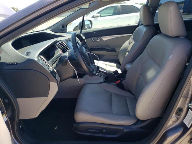 19XFB2F91EE231025 - 2014 HONDA CIVIC EXL 灰色 照片 7
