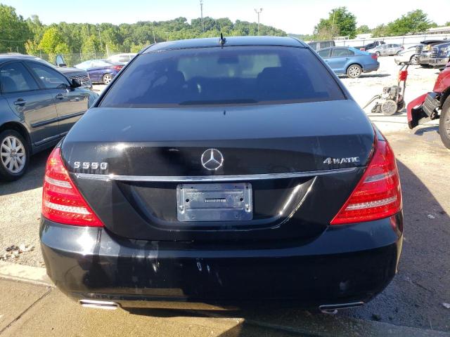 WDDNG8GB5BA376669 - 2011 MERCEDES-BENZ S 550 4MATIC BLACK photo 6