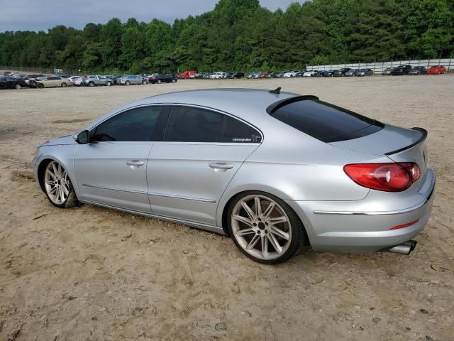 WVWMN7AN0CE513777 - 2012 VOLKSWAGEN CC SPORT SILVER photo 2