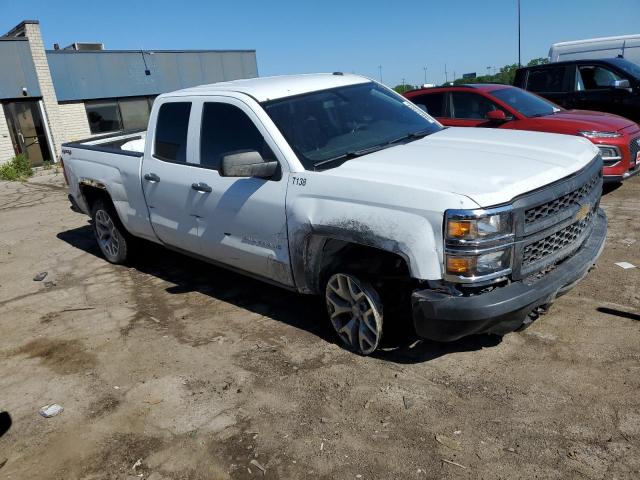 1GCVKPEHXEZ231921 - 2014 CHEVROLET SILVERADO K1500 WHITE photo 4