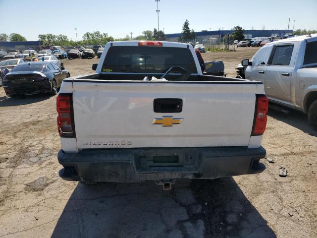 1GCVKPEHXEZ231921 - 2014 CHEVROLET SILVERADO K1500 WHITE photo 6