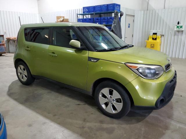 KNDJN2A28E7719190 - 2014 KIA SOUL GREEN photo 4