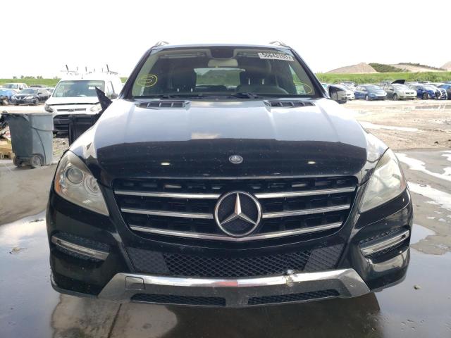 4JGDA5HB9CA025295 - 2012 MERCEDES-BENZ ML 350 4MATIC BLACK photo 5