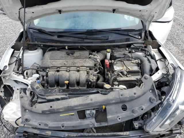 3N1AB7AP3JL660883 - 2018 NISSAN SENTRA S WHITE photo 11