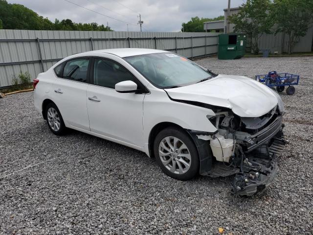 3N1AB7AP3JL660883 - 2018 NISSAN SENTRA S WHITE photo 4