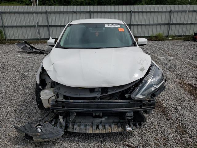 3N1AB7AP3JL660883 - 2018 NISSAN SENTRA S WHITE photo 5