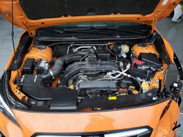 JF2GTABC7JH309942 - 2018 SUBARU CROSSTREK PREMIUM ORANGE photo 11