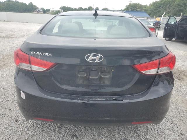 5NPDH4AE8DH376353 - 2013 HYUNDAI ELANTRA GLS BLACK photo 6