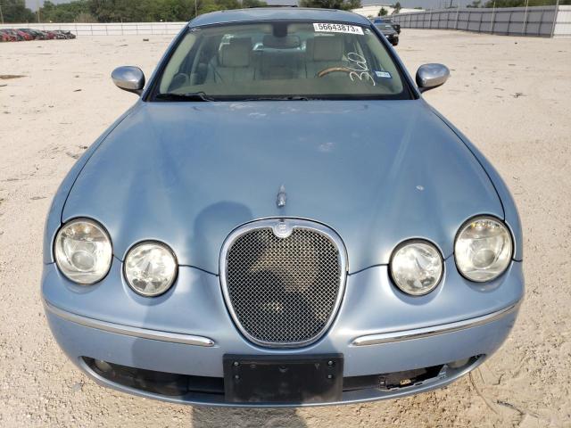 SAJWA01A97FN76225 - 2007 JAGUAR S-TYPE BLUE photo 5