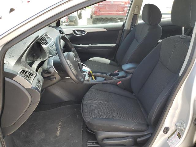 3N1AB7AP1FY215228 - 2015 NISSAN SENTRA S SILVER photo 7