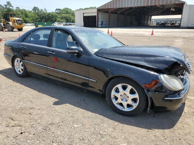 WDBNG75J2YA077307 - 2000 MERCEDES-BENZ S 500 BLACK photo 4