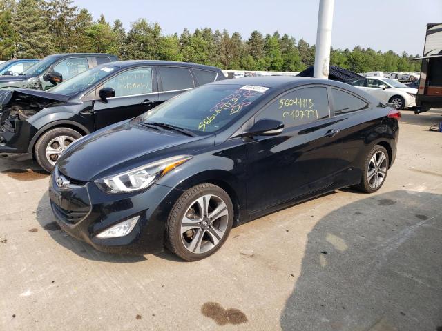 KMHDH6AH3EU028548 - 2014 HYUNDAI ELANTRA CO GS BLACK photo 1