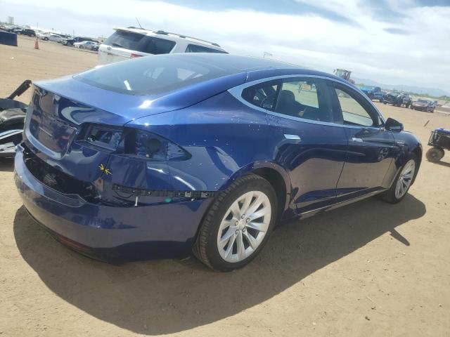 5YJSA1E29JF284124 - 2018 TESLA MODEL S BLUE photo 3