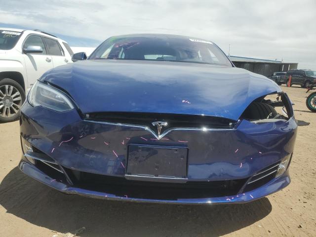 5YJSA1E29JF284124 - 2018 TESLA MODEL S BLUE photo 5