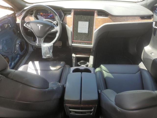 5YJSA1E29JF284124 - 2018 TESLA MODEL S BLUE photo 8