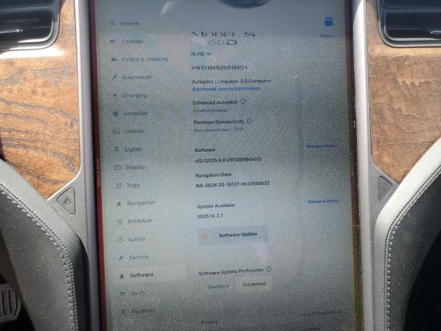 5YJSA1E29JF284124 - 2018 TESLA MODEL S BLUE photo 9