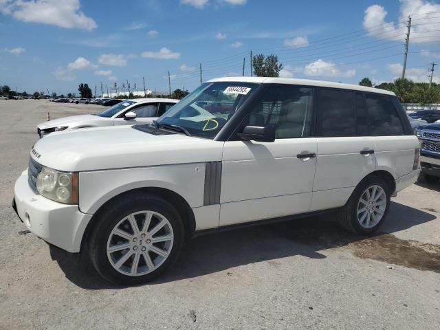 SALME15498A268824 - 2008 LAND ROVER RANGE ROVE HSE WHITE photo 1