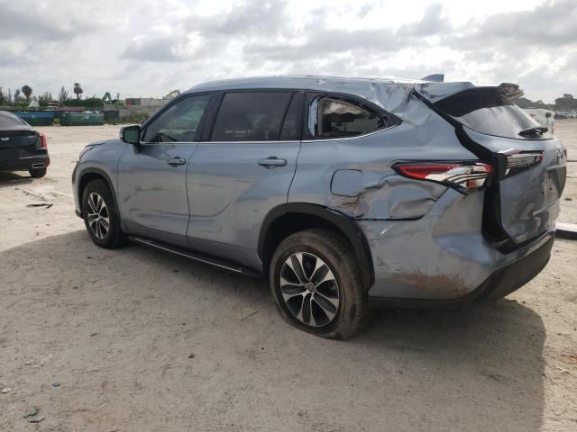 5TDGZRAH1MS076830 - 2021 TOYOTA HIGHLANDER XLE Turkuaz foto 2