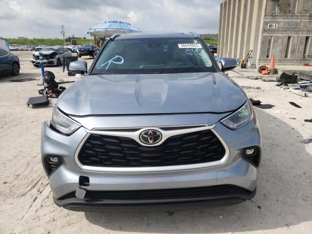 5TDGZRAH1MS076830 - 2021 TOYOTA HIGHLANDER XLE Turkuaz foto 5