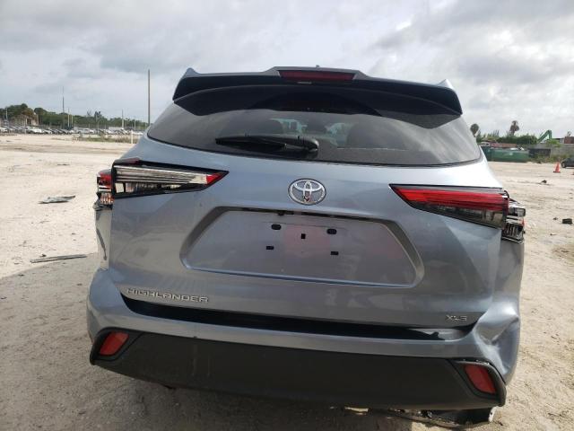 5TDGZRAH1MS076830 - 2021 TOYOTA HIGHLANDER XLE Turkuaz foto 6