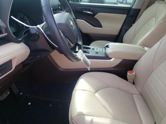 5TDGZRAH1MS076830 - 2021 TOYOTA HIGHLANDER XLE Turkuaz foto 7