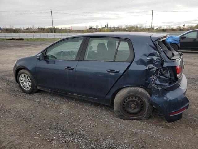 WVWDA7AJ3AW241905 - 2010 VOLKSWAGEN GOLF BLUE photo 2