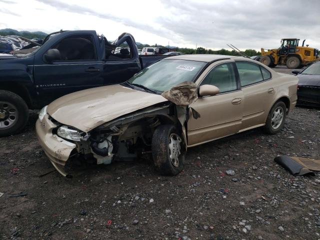 1G3NL52T51C199306 - 2001 OLDSMOBILE ALERO GL BEIGE photo 1