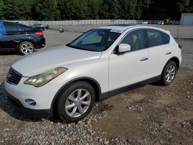 JNKAJ09E08M302536 - 2008 INFINITI EX35 BASE Սպիտակ լուսանկար 1