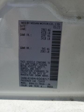 1N4BL4CV8PN400857 - 2023 NISSAN ALTIMA SR WHITE photo 13