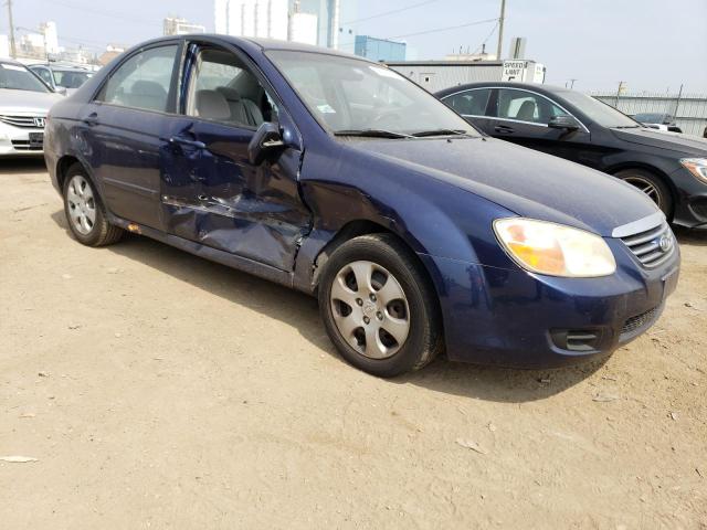 KNAFE121875464607 - 2007 KIA SPECTRA EX BLUE photo 4