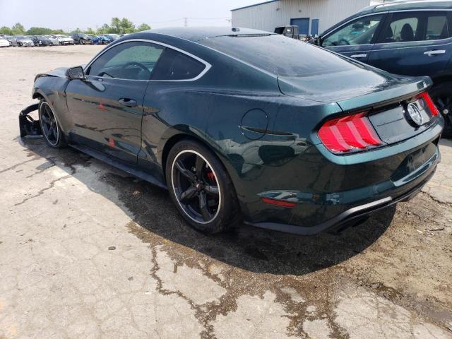 1FA6P8K01K5501556 - 2019 FORD MUSTANG BULLITT GREEN photo 2