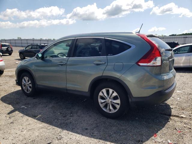 2HKRM3H75CH513685 - 2012 HONDA CR-V EXL GREEN photo 2