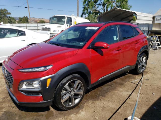 KM8K5CA56MU619332 - 2021 HYUNDAI KONA ULTIMATE ORANGE photo 1