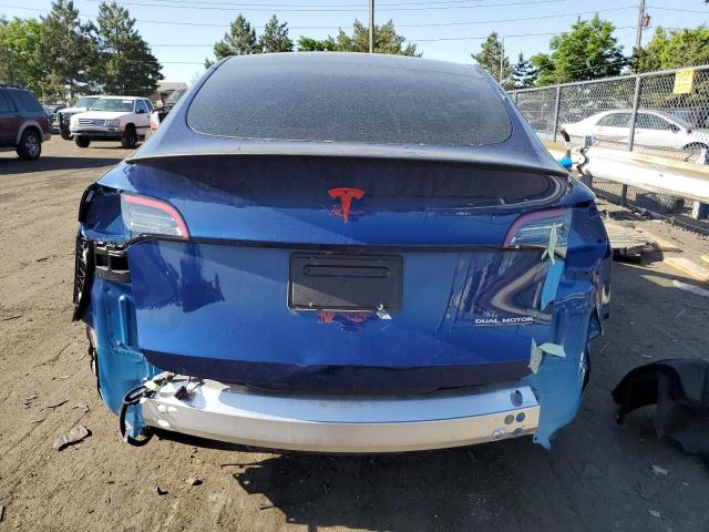 7SAYGDEF0PF944723 - 2023 TESLA MODEL Y BLUE photo 6