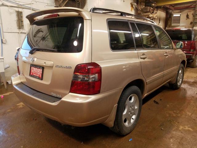 JTEEP21A340063499 - 2004 TOYOTA HIGHLANDER  photo 4