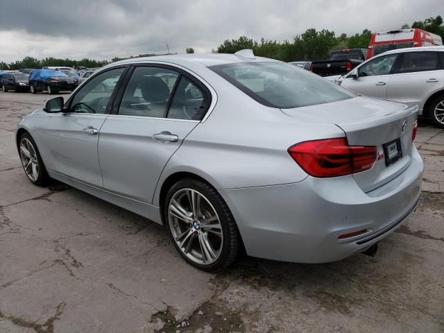 WBA8B3C35HK777596 - 2017 BMW 340 I SILVER photo 2