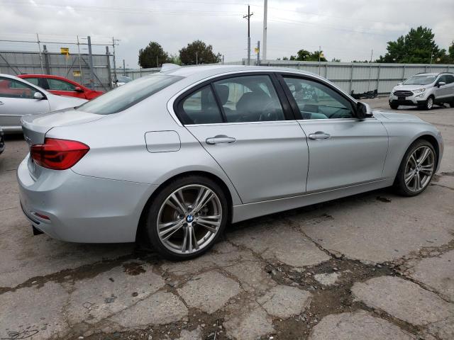 WBA8B3C35HK777596 - 2017 BMW 340 I SILVER photo 3