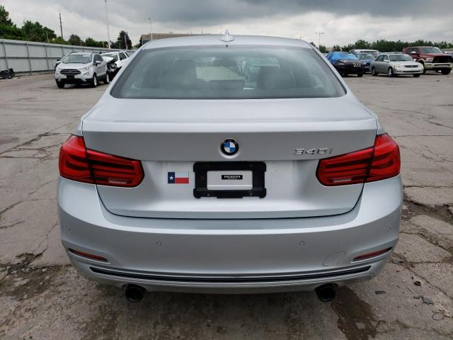 WBA8B3C35HK777596 - 2017 BMW 340 I SILVER photo 6